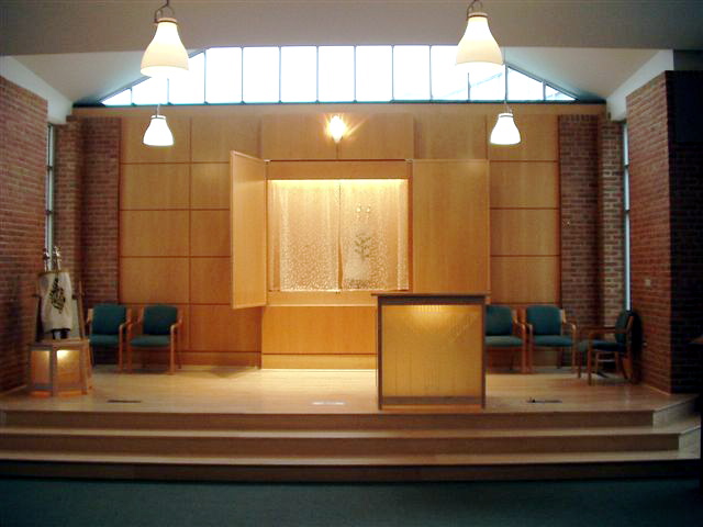 BJC Lectern in Place